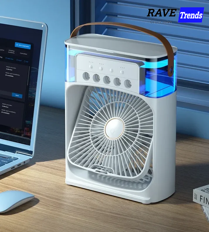 Portable Cool Air Fan Humidifier