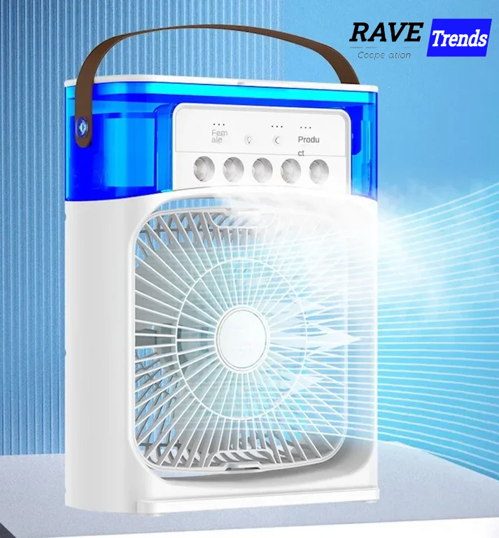 Portable Cool Air Fan Humidifier